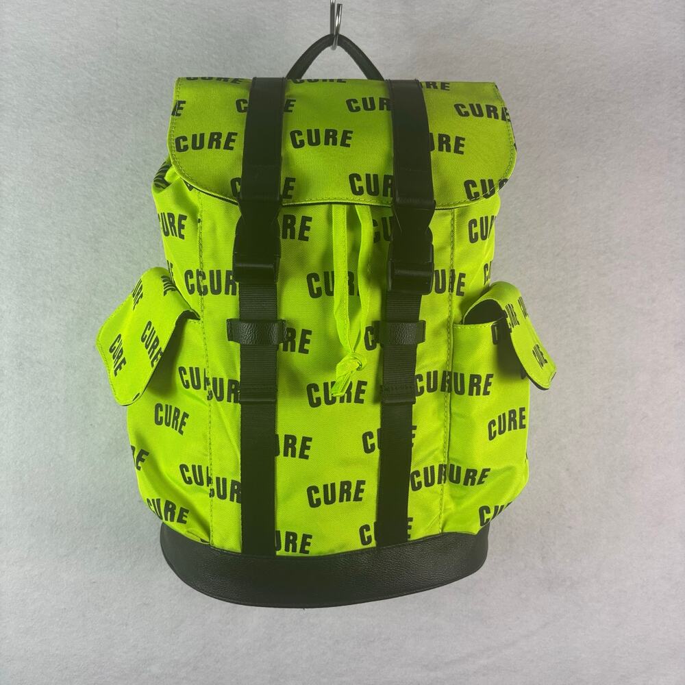 NWOT CURE by WCC “Toxic Arc”  Florescent Yellow Backpack